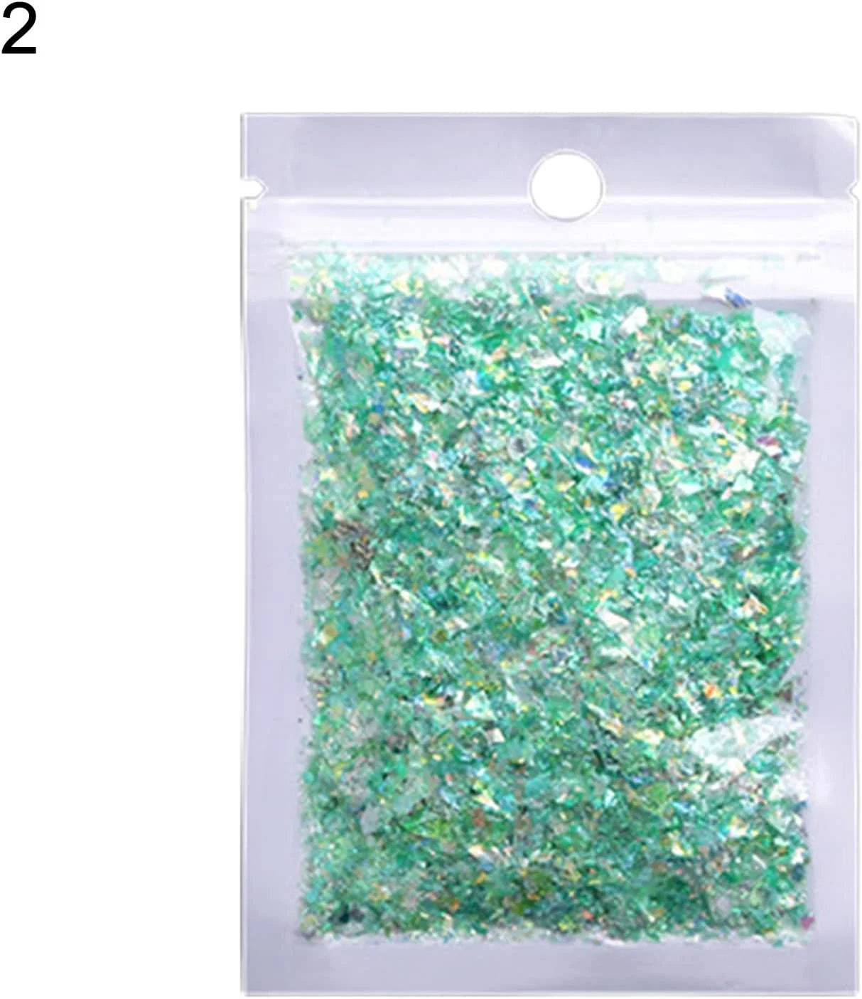 پولک های اکلیلی ناخن، طراحی ناخن، پولک های اکلیلی ناخن، پولک های براق شیک 2