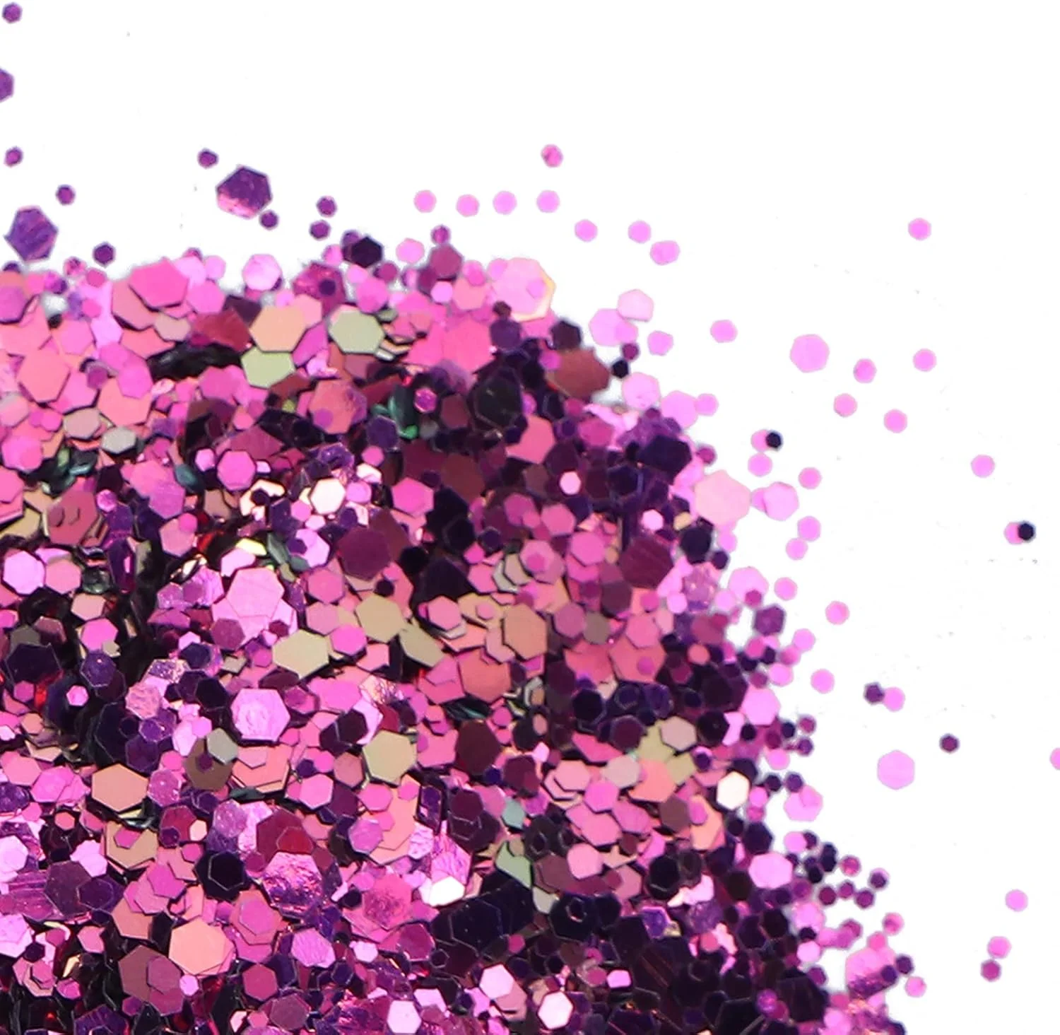 پودر پولک ناخن 50 گرمی، مجموعه گرد و غبار اکلیلی، پولک های مخلوط مواد ممتاز بدون بو و کاملا ایمن، تزئینات هنری ناخن اکلیلی درخشان (#5)