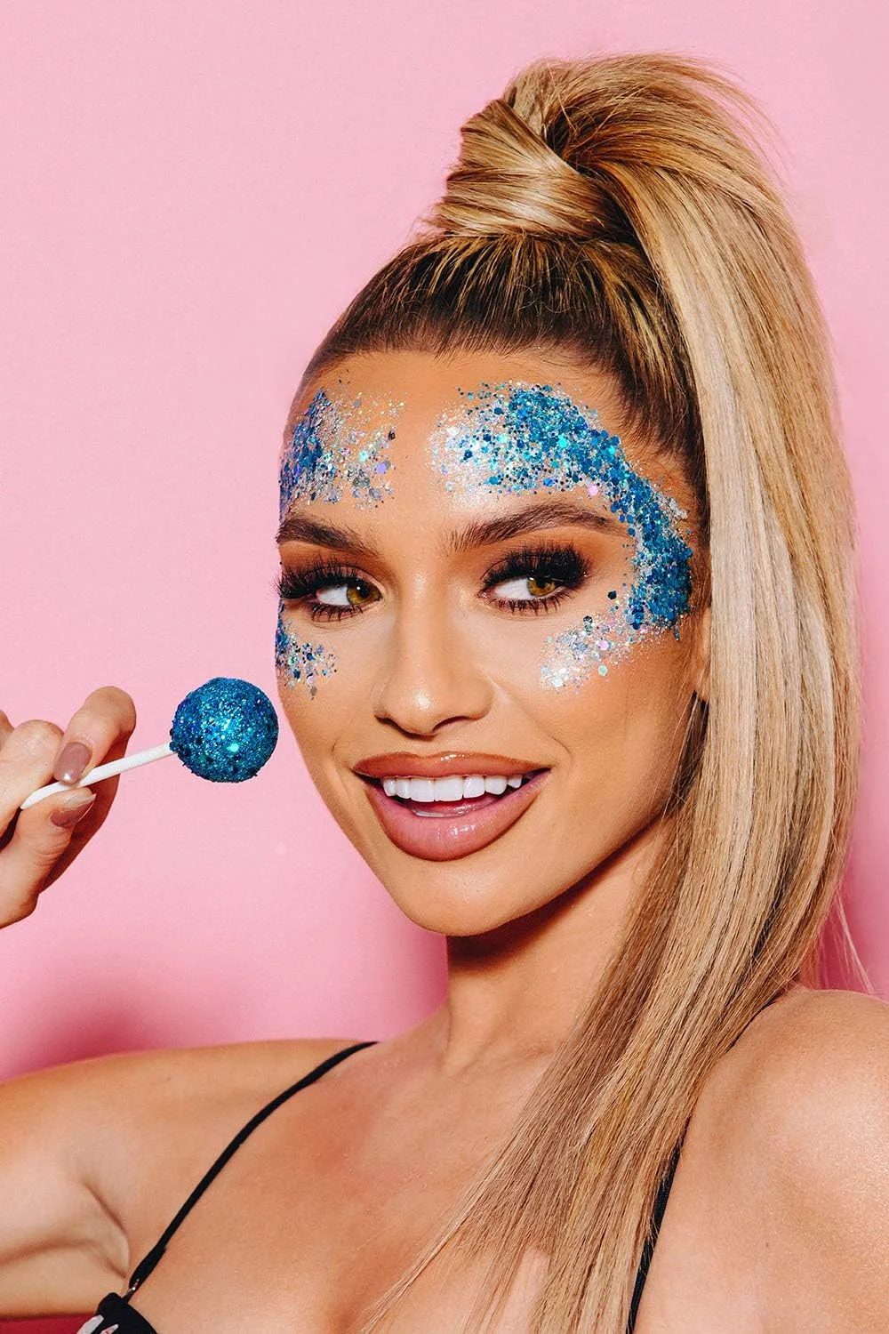 پودر اکلیل چند منظوره رنگ آبی پری دریایی و رزگلد هموی، مناسب برای هنر، صنایع دستی، تزئین لیوان شراب، عروسی، گل، آرایش صورت، چشم، بدن، ناخن، پوست، مو و جشنواره ها - 10 گرم