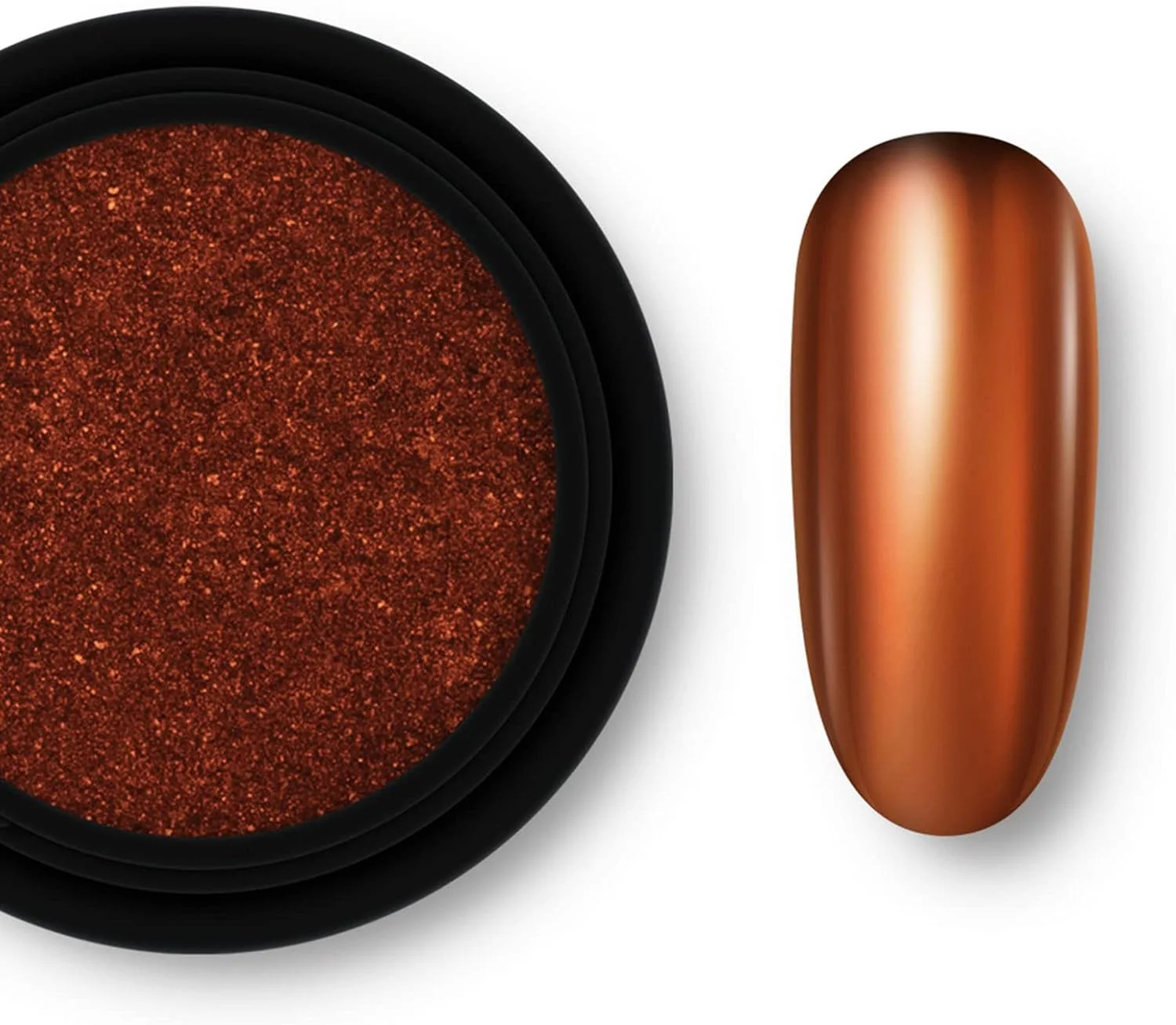 برچسب های طراحی ناخن پودر اکلیلی رنگ متالیک بادوام تزئین ناخن پودر رنگدانه ای آینه ای پودر ناخن بدون پخش شدن