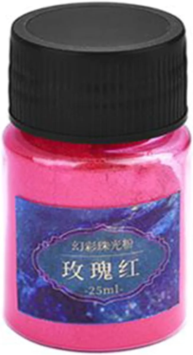 پودر رنگی طراحی ناخن براق و درخشان مناسب دختران