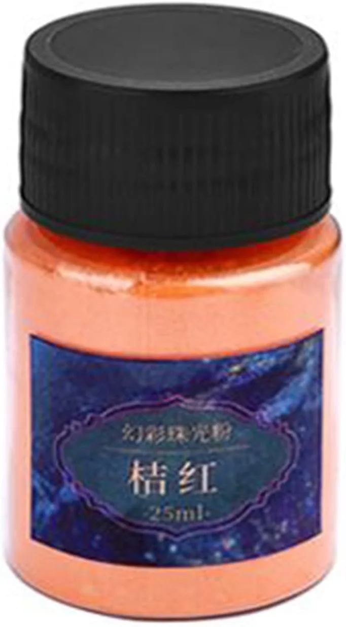 پودر رنگی رنگ ناخن پودر براق طراحی ناخن درخشان برای دختران ۱۲