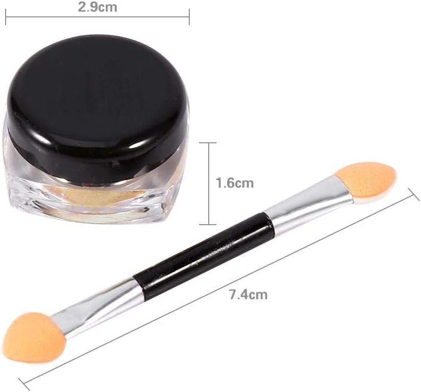 پودر ناخن، 8 گرم در هر بطری، پودر براق کننده ناخن آینه جادویی کروم با برس 12 رنگ (#13)