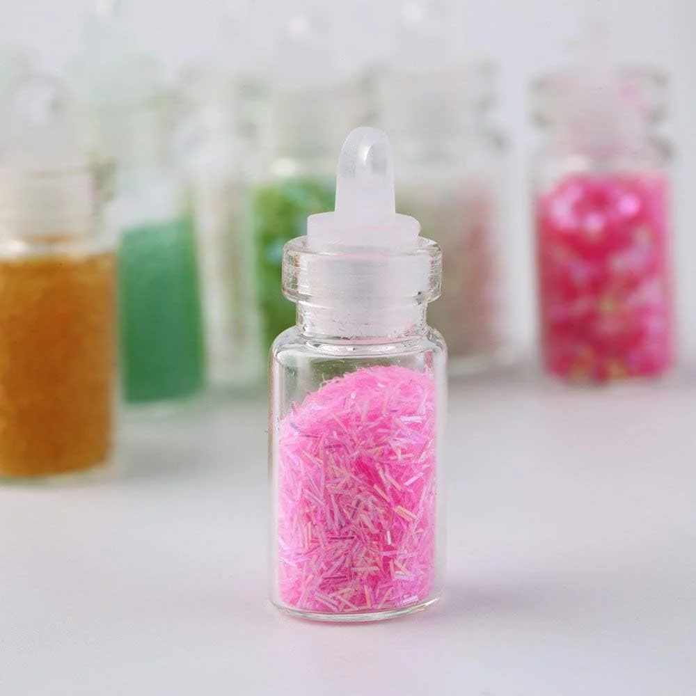 مجموعه 48 عددی لوازم طراحی ناخن Belicia شامل مروارید، پولک، پودر اکلیلی، نگین های اکریلیک و ابزار آرایشی