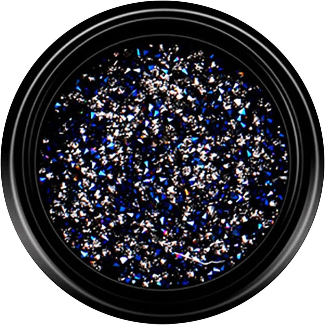 پودر الماس خرد شده کریستالی ناخن، اکلیل ناخن، پودر الماس، جلوه الماس خرد شده کریستالی، لوازم جانبی جواهرات ناخن، لوازم جانبی ناخن DIY، موچین مناسب برای نگین بدلیجات (G، یک سایز)