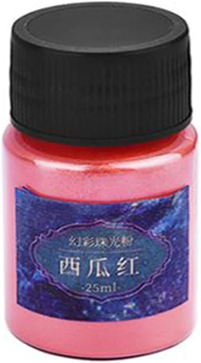 پودر رنگی رنگ ناخن پودر براق طراحی ناخن درخشان برای دختران ۱۰