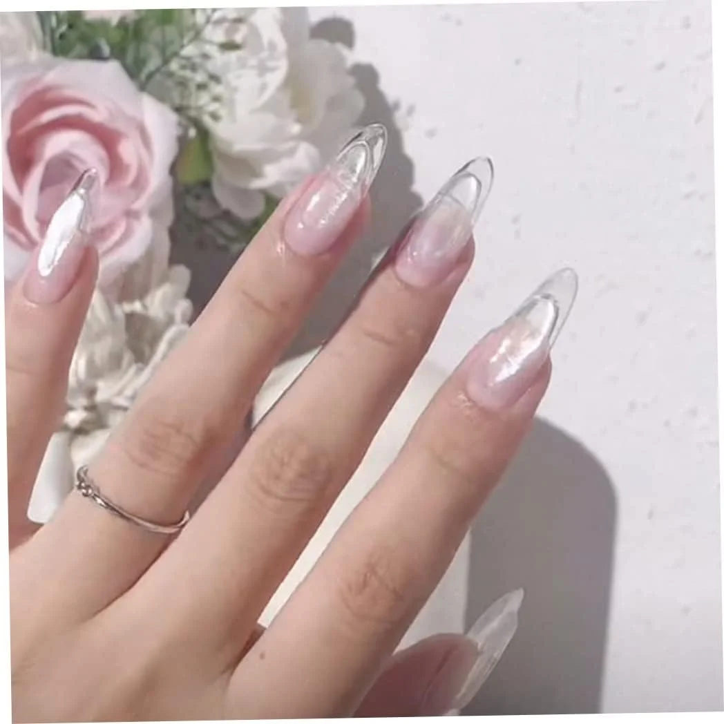 پودر اکلیل ناخن مرواریدی برای مانیکور، پودر دیپینگ، گرد و غبار پیگمنت کروم ناخن