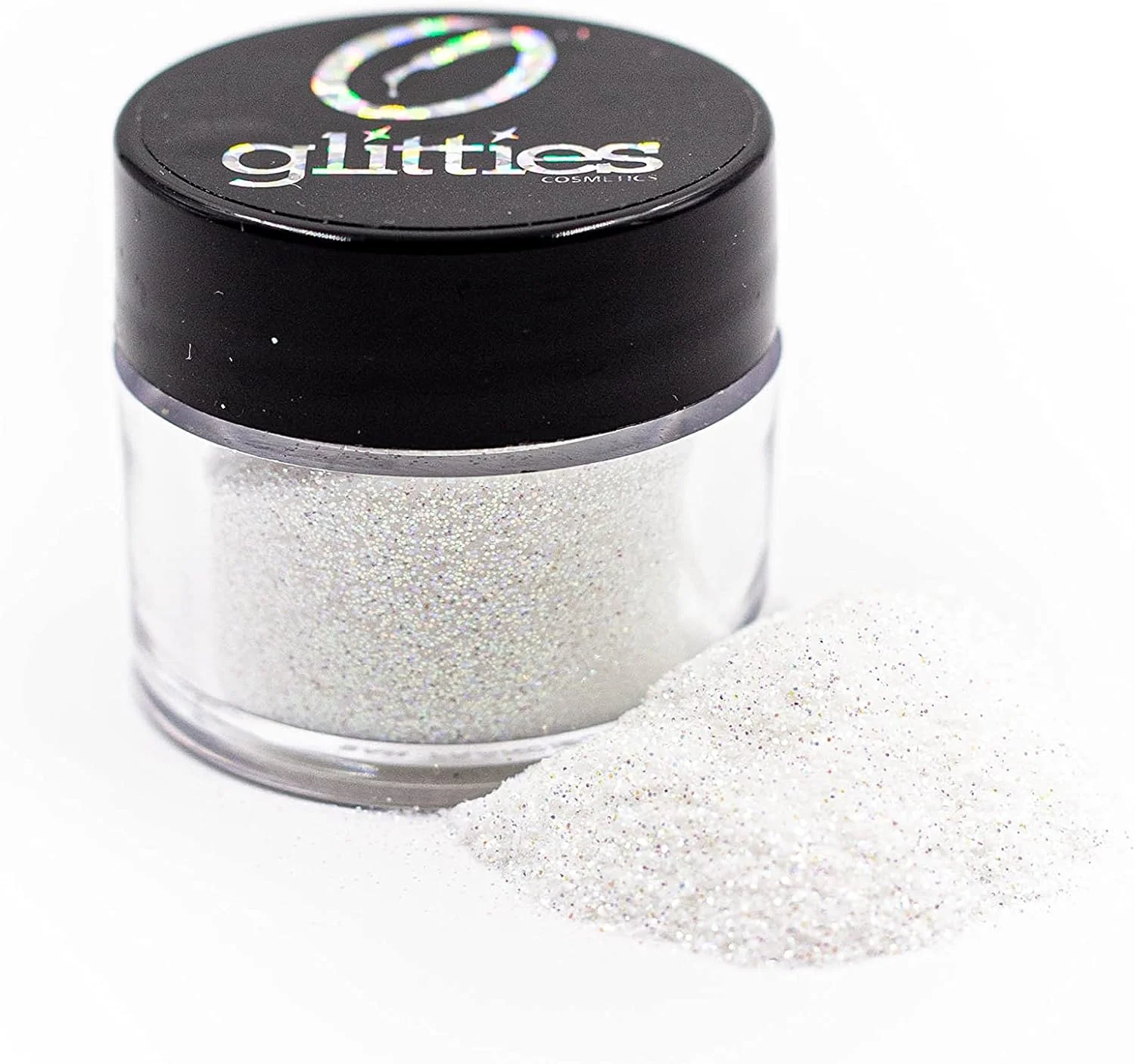 پودر اکلیل بسیار ظریف آرایشی GLITTIES COSMETICS - مناسب برای آرایش صورت، بدن، مو، لب و ناخن - (نعنایی یخی)