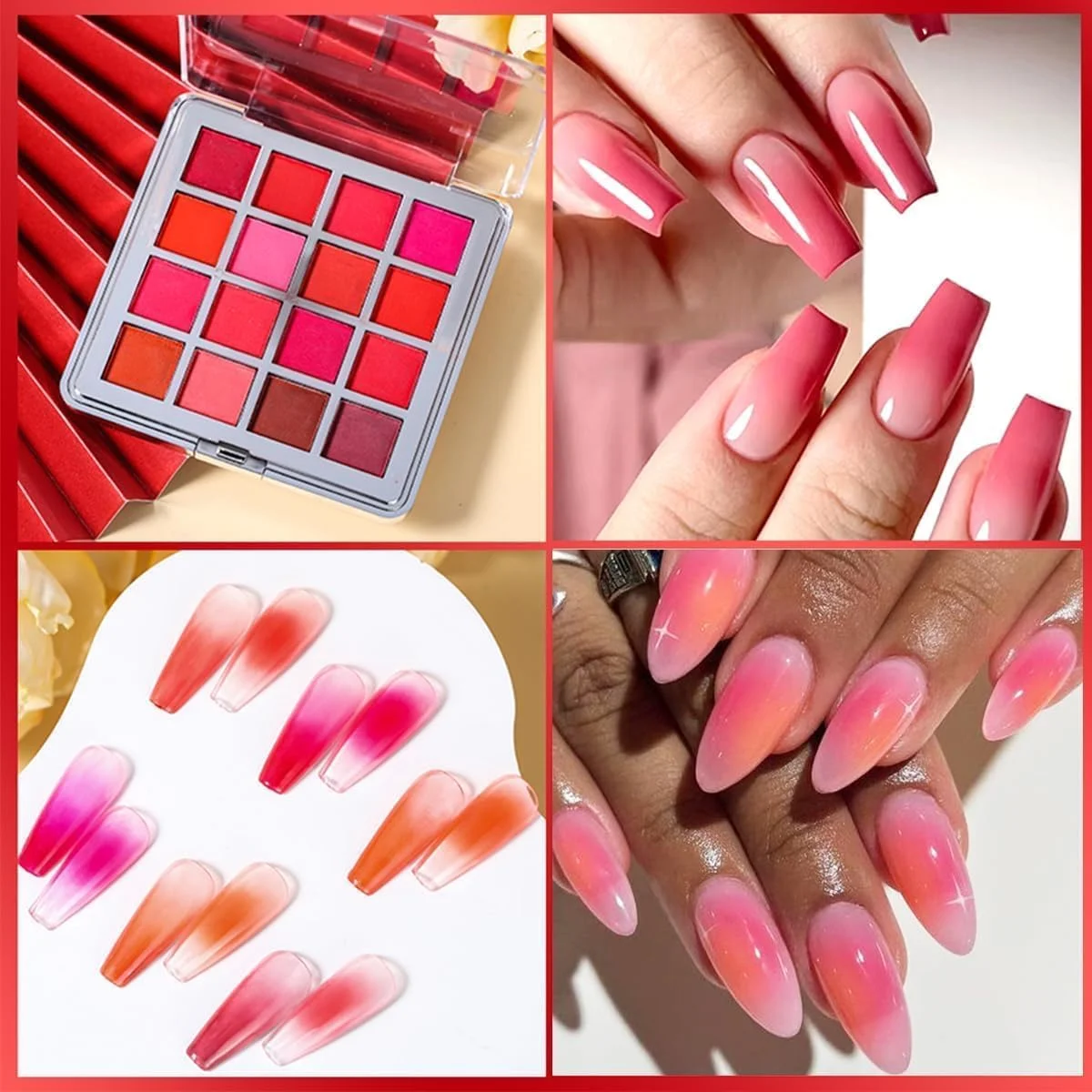 پودر رنگدانه ناخن، مجموعه 16 رنگ پودر اکلیل ناخن گرادیانی، پودر هنر ناخن جامد، کیت رنگدانه فلورسنت نئون، گرد و غبار صورتی مالشی، برای طراحی ناخن آمبره، لوازم جانبی مانیکور حرفه ای (1 عدد)