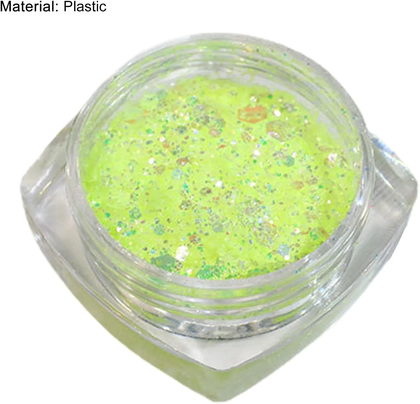 پولک ناخن پودر اکلیلی تزئین ناخن مناسب برای استفاده خانگی 1