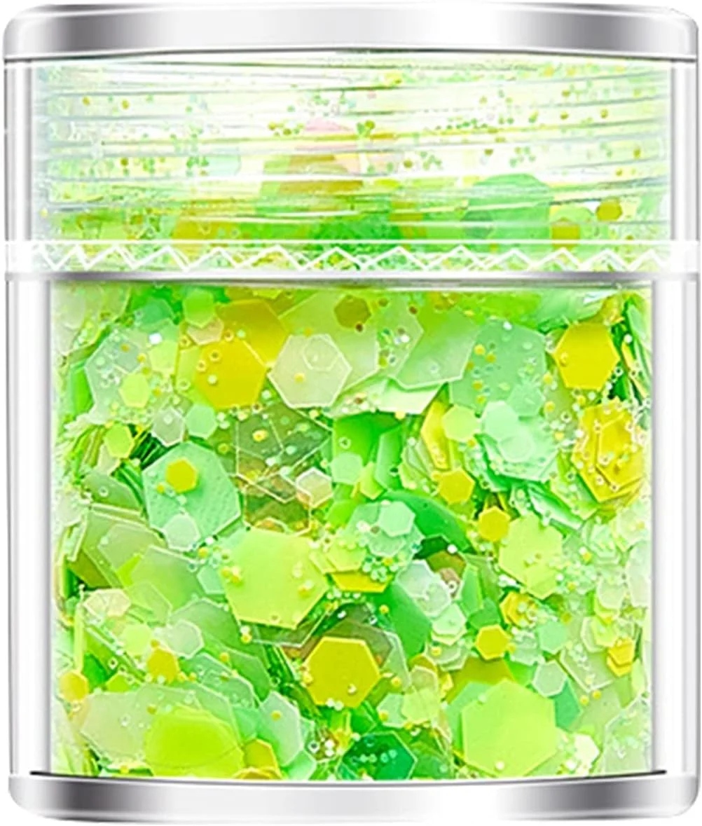 پولک های درخشان طراحی ناخن، پولک های اکلیلی ناخن هولوگرافیک، پودر پولک های اکلیلی درخشان در تاریکی، ناخن سه بعدی برای تزئین ناخن، برچسب های DIY (W) پولک های درخشان طراحی ناخن، پولک های اکلیلی ناخن هولوگرافیک، پودر پولک های اکلیلی درخشان در تاریکی، ناخن سه بعدی برای تزئین ناخن، برچسب های DIY (W)