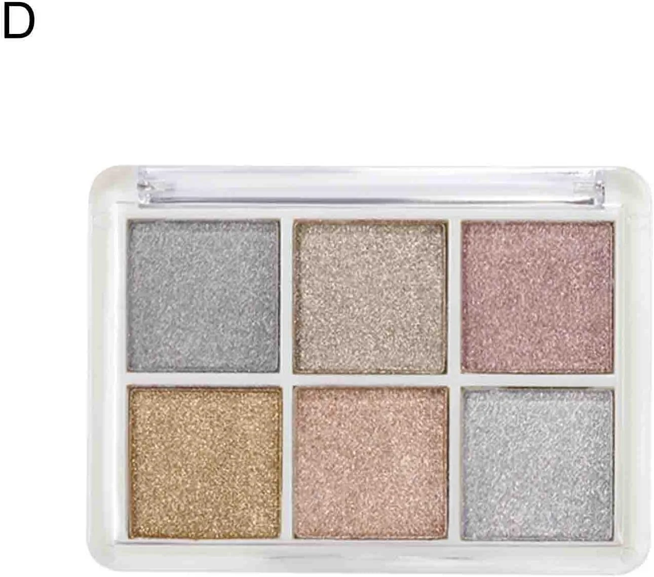 پودر اکلیل ناخن 6 رنگ پودر هولوگرافیک پیگمنت کروم استفاده آسان برای خانم ها