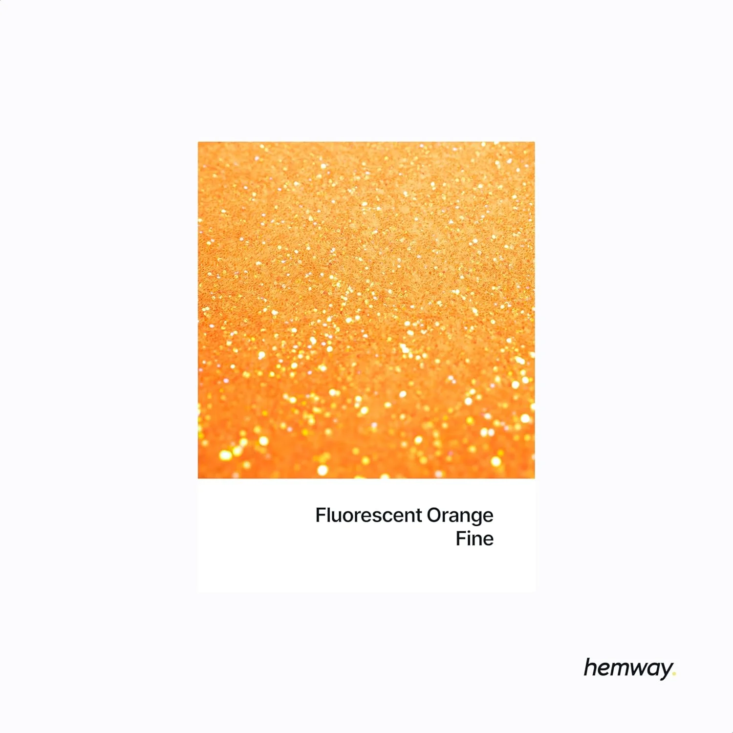 اکلیل نارنجی فلورسنت هموی، پودر ظریف ۱۳۰ گرمی، پولک های متالیک رزینی مناسب برای لیوان های اپوکسی، مو، صورت، بدن، چشم، هنر ناخن و جشن ها