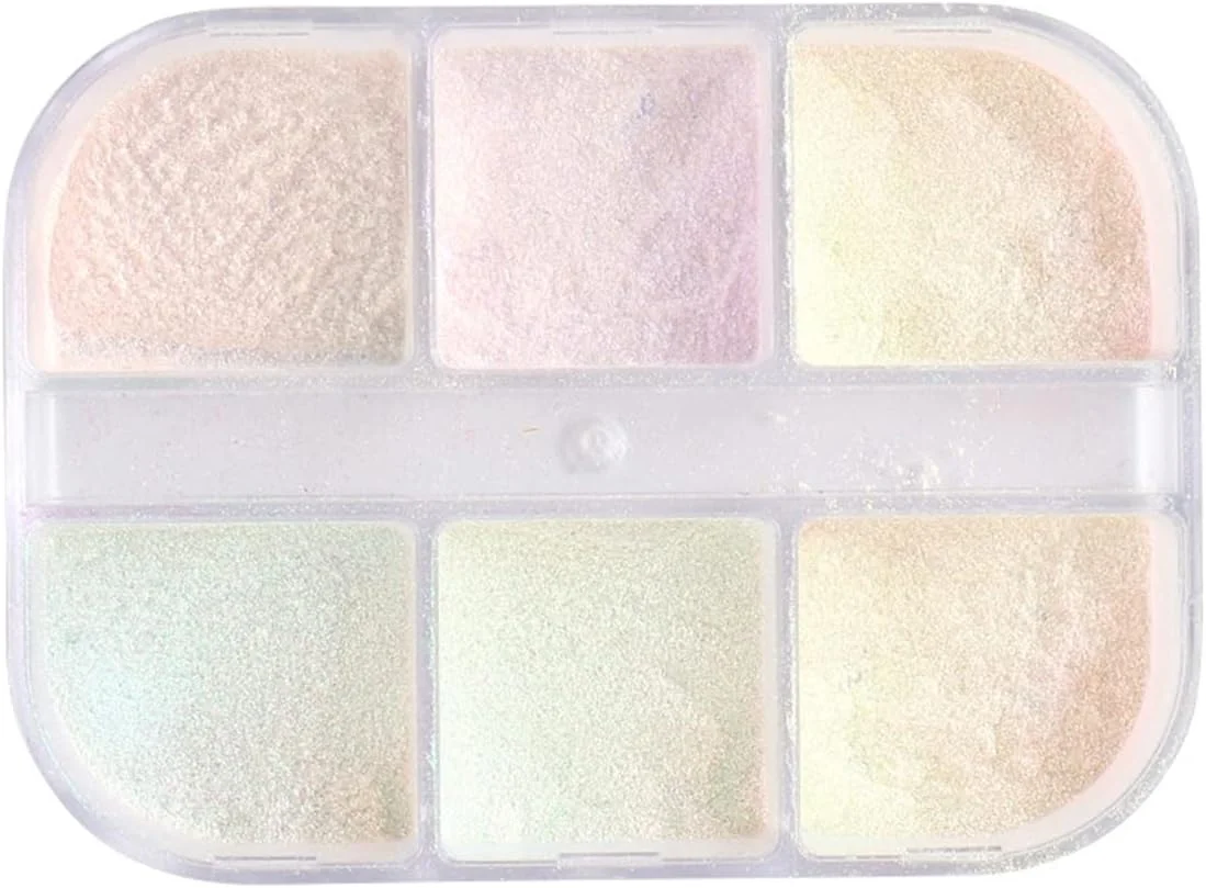 پودر ناخن ایرووامی، پودر اکلیل ناخن، پودر اکلیل طراحی ناخن، پودر درخشان DIY طرح صدف دریایی برای تزئین ناخن پودر ناخن ایرووامی، پودر اکلیل ناخن، پودر اکلیل طراحی ناخن، پودر درخشان DIY طرح صدف دریایی برای تزئین ناخن