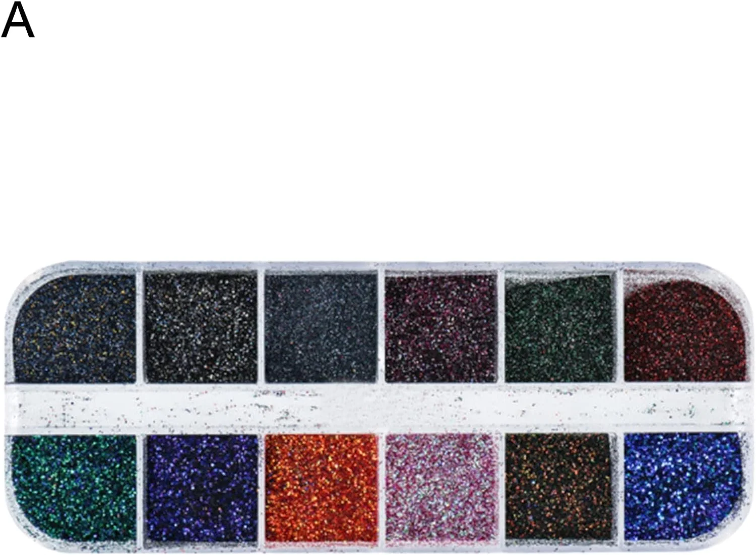 پودر اکلیل ناخن، پولک های تزئینی براق ناخن، هولوگرافیک، مناسب برای طراحی ناخن