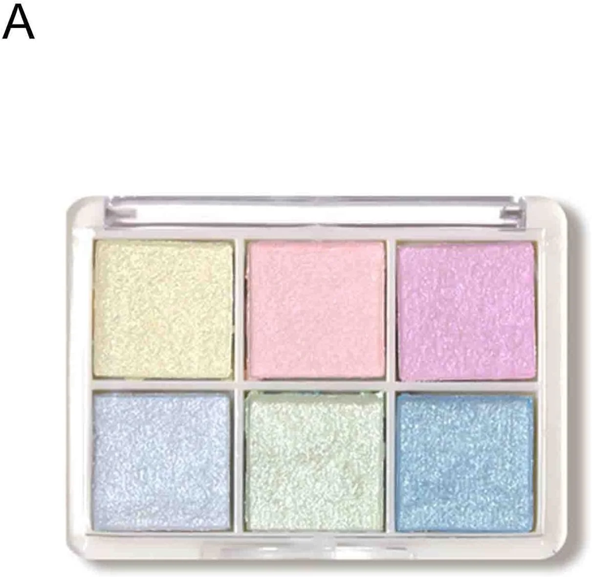 پودر اکلیل ناخن 6 رنگ پودر هولوگرافیک رنگدانه کروم استفاده آسان برای بانوی الف