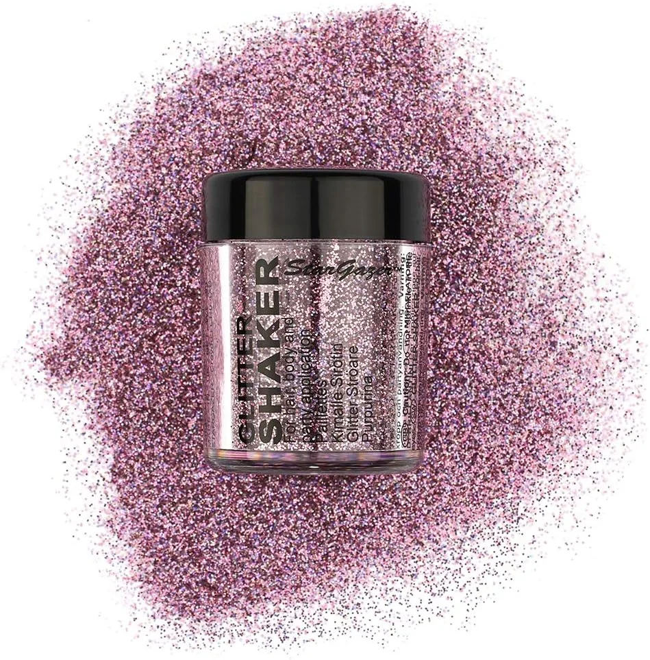 اکلیل پودری ستارهبین، سحابی صورتی. پودر اکلیل آرایشی برای استفاده روی چشم ها، لب ها، صورت، بدن، مو و ناخن ها. اکلیل پودری ستارهبین، سحابی صورتی. پودر اکلیل آرایشی برای استفاده روی چشم ها، لب ها، صورت، بدن، مو و ناخن ها.