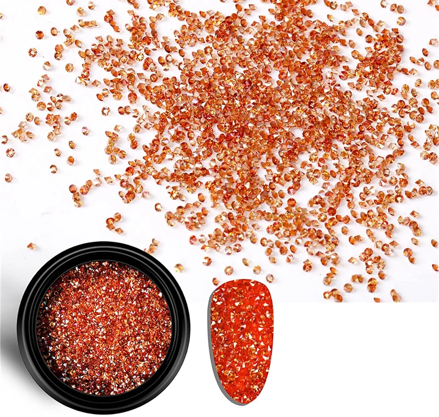 پودر الماس خرد شده کریستالی ناخن، پودر اکلیل ناخن الماس، جلوه الماس خرد شده کریستالی، لوازم جانبی جواهرات ناخن، لوازم جانبی ناخن DIY، موچین مناسب برای نگین