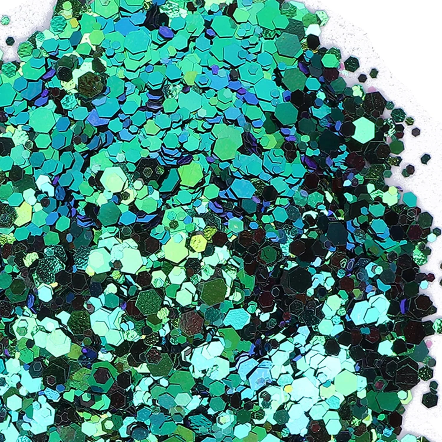 پودر پولک ناخن 50 گرمی، مجموعه گرد و غبار اکلیلی، مواد ممتاز بدون بو و کاملا ایمن، پولک های مخلوط تزئینات هنری ناخن اکلیلی (#2)