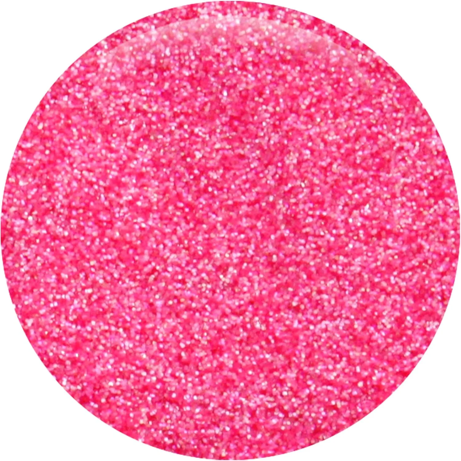 پودر اکلیل ظریف و رنگین کمانی GLITTIES NAIL ART - مناسب برای لاک ژل، پودر ژل و اکریلیک ناخن (صورتی تکان دهنده)