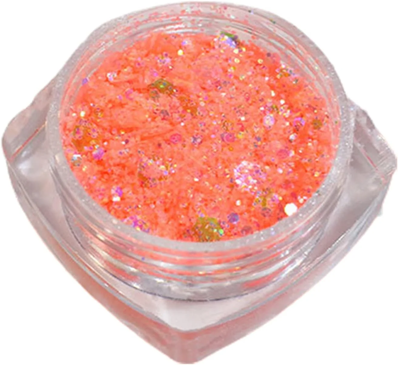 پولک ناخن پودر اکلیلی تزئین ناخن طراحی ناخن برای استفاده خانگی 5