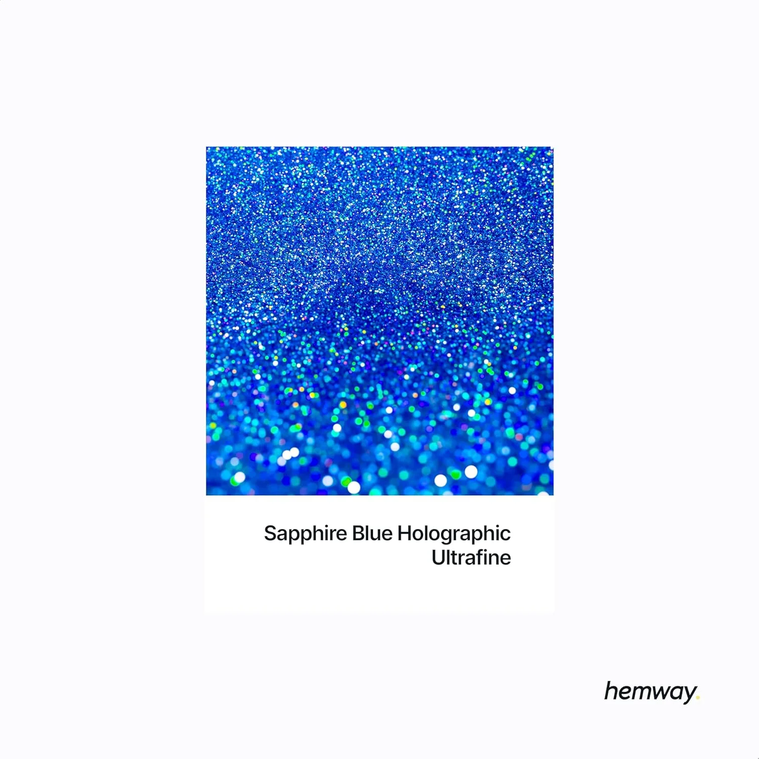 پودر اکلیل هولوگرافیک یاقوت کبود Hemway، فوق العاده ریز، 130 گرم / 4.6 اونس، پولک های اکلیلی فلزی رزینی مناسب برای لیوان های اپوکسی، مو، صورت، بدن، چشم، هنر ناخن، جشن