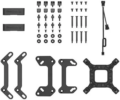 خنک کننده مایع پردازنده مرکزی DeepCool LT520 با عملکرد بالا، رادیاتور 240 میلی‌متری، 2 عدد فن FK120، سرعت فن 500-2250 دور در دقیقه، سرعت پمپ 3100 دور در دقیقه، بلبرینگ دینامیک سیال، نورهای ARGB LED، مشکی | R-LT520-BKAMNF-G-1