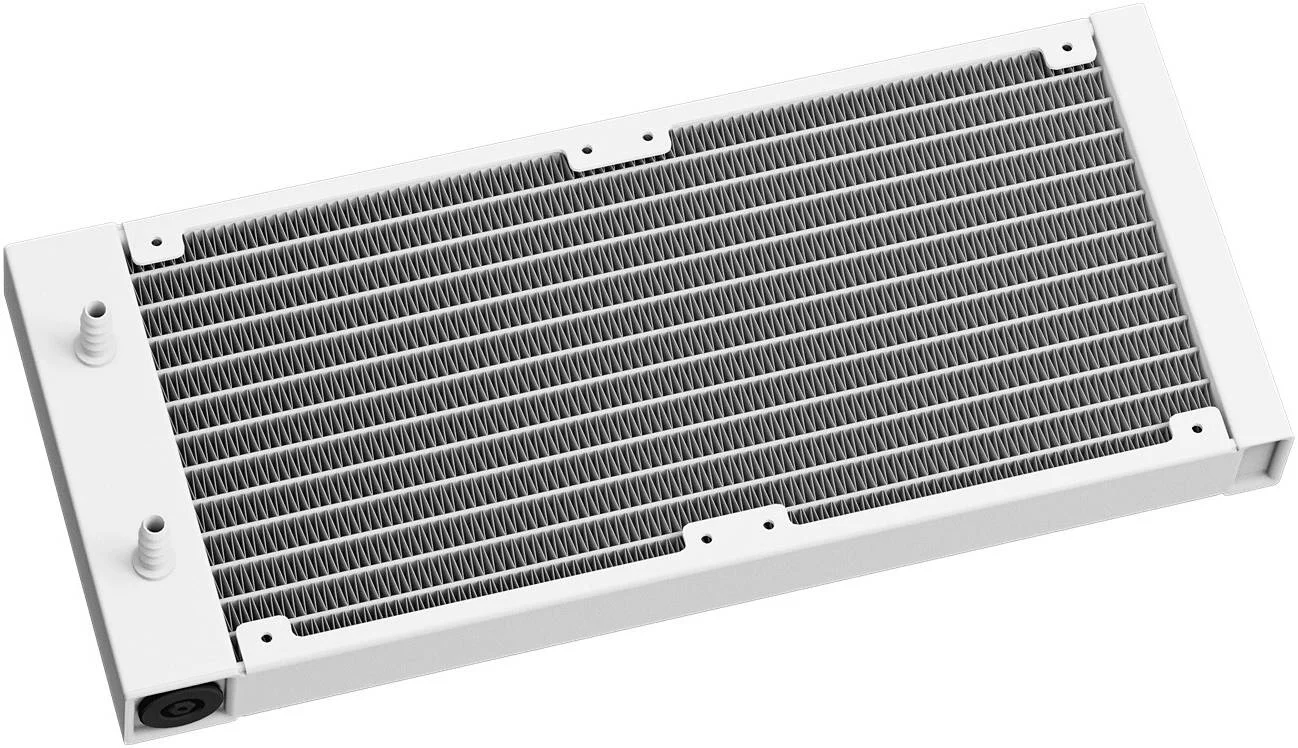 خنک کننده مایع پردازنده دیپ کول LT520 WH با عملکرد بالا، رادیاتور 240 میلی‌متری، 2 عدد فن FK120، سرعت فن 500-2250 دور در دقیقه، سرعت پمپ 3100 دور در دقیقه، یاتاقان دینامیکی سیال، نورپردازی ARGB LED، سفید | R-LT520-WHAMNF-G-1