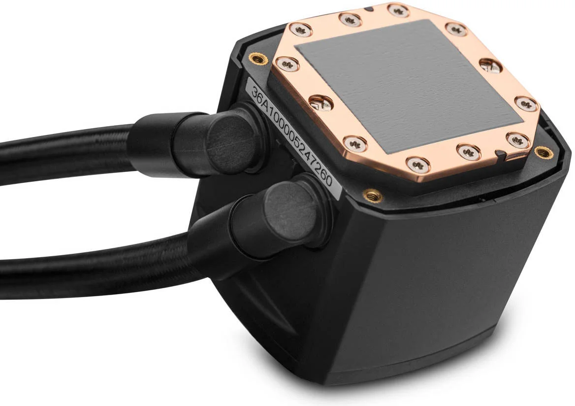 خنک‌کننده مایع پردازنده EK-Nucleus AIO CR360 Lux D-RGB، رادیاتور 360 میلی‌متری، فن‌های 120 میلی‌متری EK-Loop FPT، سرعت فن 2300 دور در دقیقه، جریان هوای 72 CFM، قسمت بالایی پمپ چرخشی، نورپردازی ARGB، مشکی | 3831109851685