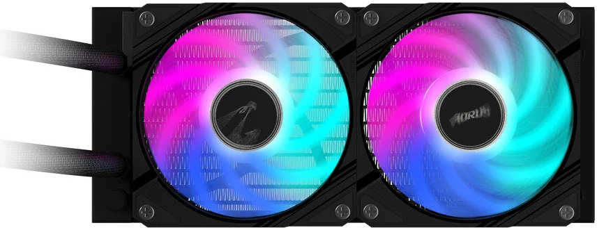خنک کننده مایع پردازنده گیگابایت AORUS FORCE II 240، رادیاتور 240 میلیمتری، 2 عدد فن 120 میلیمتری aRGB، سرعت فن 2300 دور در دقیقه، جریان هوای 64.95 CFM، نوع HDB، جنس بلوک مسی، مشکی | AORUS-WATERFORCE-II-240 خنک کننده مایع پردازنده گیگابایت AORUS FORCE II 240، رادیاتور 240 میلیمتری، 2 عدد فن 120 میلیمتری aRGB، سرعت فن 2300 دور در دقیقه، جریان هوای 64.95 CFM، نوع HDB، جنس بلوک مسی، مشکی | AORUS-WATERFORCE-II-240