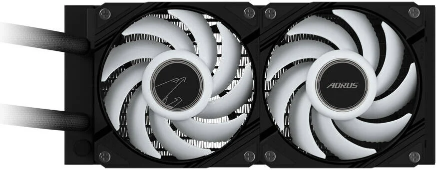 خنک کننده مایع پردازنده گیگابایت AORUS FORCE II 240، رادیاتور 240 میلیمتری، 2 عدد فن 120 میلیمتری aRGB، سرعت فن 2300 دور در دقیقه، جریان هوای 64.95 CFM، نوع HDB، جنس بلوک مسی، مشکی | AORUS-WATERFORCE-II-240 خنک کننده مایع پردازنده گیگابایت AORUS FORCE II 240، رادیاتور 240 میلیمتری، 2 عدد فن 120 میلیمتری aRGB، سرعت فن 2300 دور در دقیقه، جریان هوای 64.95 CFM، نوع HDB، جنس بلوک مسی، مشکی | AORUS-WATERFORCE-II-240