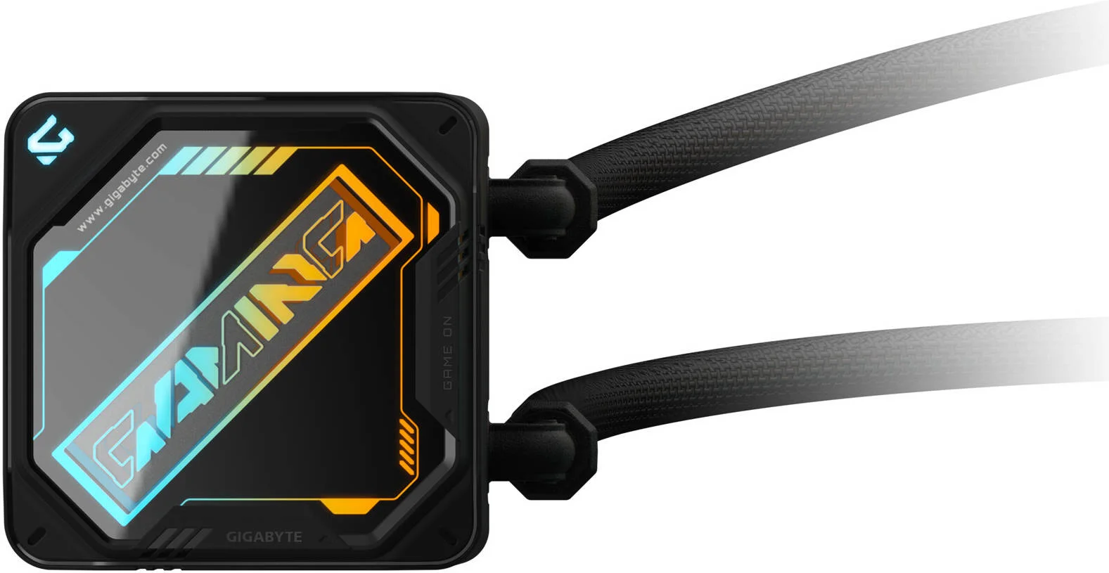 خنک کننده مایع پردازنده GIGABYTE Gaming 360، رادیاتور 360 میلی متری، 3 عدد فن 120 میلی متری ARGB، سرعت فن 2200 دور در دقیقه، حداکثر جریان هوای 61.61 CFM، لوله FEP با روکش نایلونی، مشکی | GME-360 خنک کننده مایع پردازنده GIGABYTE Gaming 360، رادیاتور 360 میلی متری، 3 عدد فن 120 میلی متری ARGB، سرعت فن 2200 دور در دقیقه، حداکثر جریان هوای 61.61 CFM، لوله FEP با روکش نایلونی، مشکی | GME-360