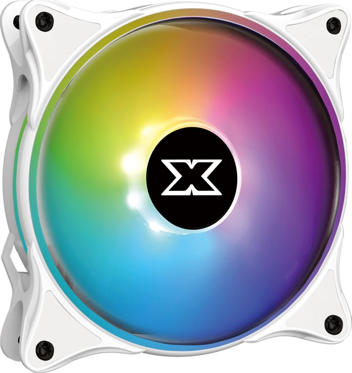 خنک کننده مایع پردازنده XigmaTek Aurora Arctic 240 با هد پمپ نورانی، 2 عدد فن AT120، و صفحه پشتی فلزی - سفید | EN44337