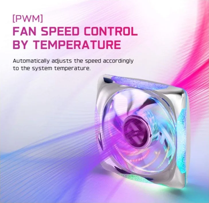 فن های RGB آبکون Core CC120 3IN1، 3 پین 5 ولت ARGB همگام سازی مادربرد / رابط 4 پین PWM کنترل از راه دور، سرعت و رنگ فن قابل تنظیم، بلبرینگ هیدرولیک با هاب کنترل فن (3 عدد) | CC120
