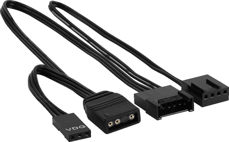 کیت فن کیس ایروکول Duo 12 Pro، 3 عدد فن 120 میلی‌متری، هاب و ریموت ARGB، بلبرینگ هیدرولیک، 1000 دور در دقیقه، جریان هوای 33.4CFM، 19.7dB، 6 پین، بسته 3 عددی | AC-DUO-12-PRO