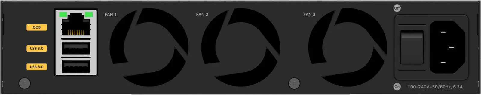 سوئیچ مدیریتی NETGEAR با 8 پورت 10G/Multi-Gig و 8 پورت SFP+ (XSM4316)، پشتیبانی از جامبو فریم تا 12 کیلوبایت، مصرف برق 81.1 وات / 254.65 BTU/hr، مشکی | XSM4316-100NES