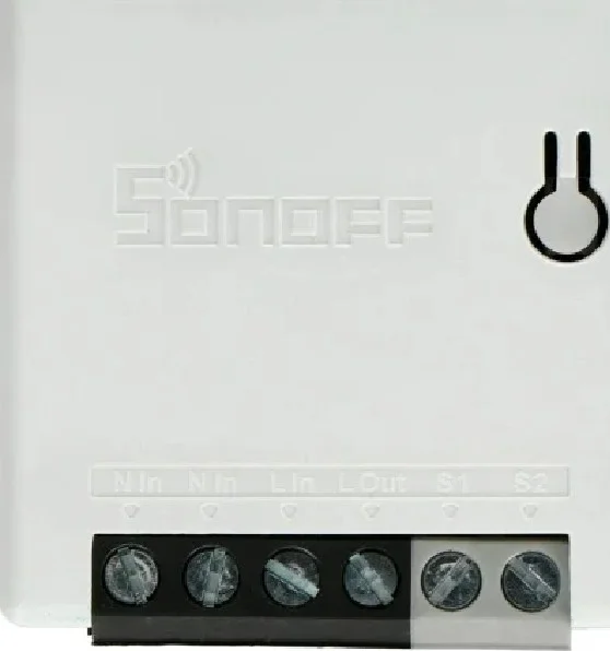 کلید هوشمند دو طرفه Sonoff Mini R2، رابط WiFi / Modbus / LAN، 1 کانال، حداکثر جریان 10 آمپر، کنترل صوتی، حالت DIY | MINIR2
