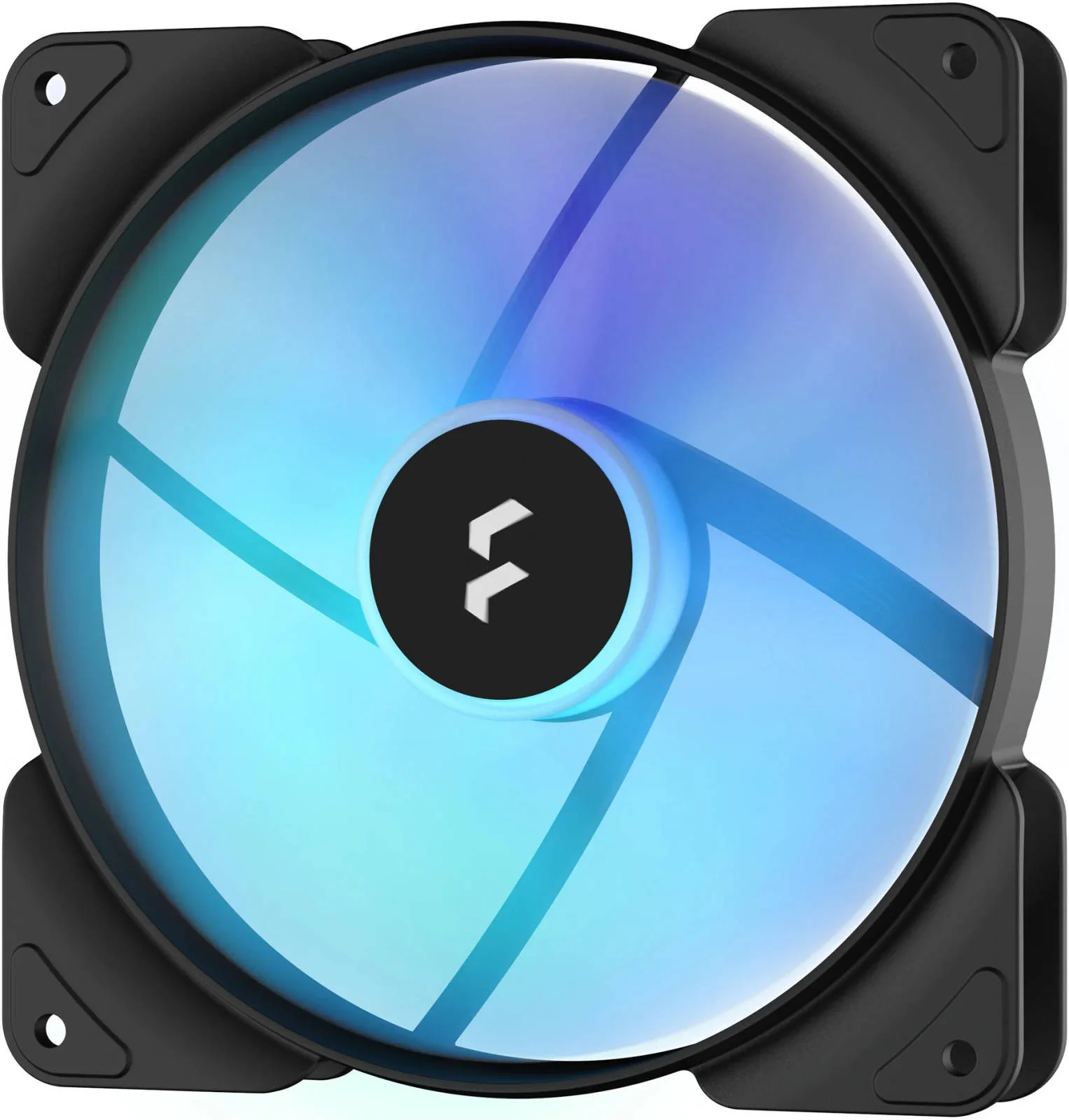 فن های Fractal Design Aspect 14 RGB PWM، سایز فن 140 میلی متر، محدوده گسترده 500-1700 دور در دقیقه، جریان هوای 20 - 78 CFM، کنترل PWM با محدوده سرعت RPM گسترده، قاب مشکی - بسته 3 عددی | FD-F-AS1-1407