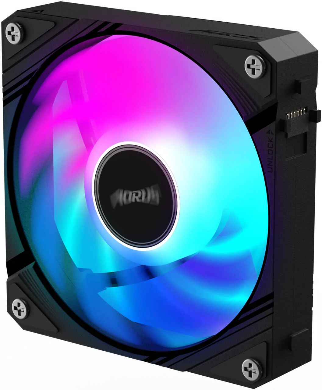 فن کیس GIGABYTE AORUS EZ CHAIN FAN 120، فن 120 میلیمتری، سرعت فن 2000 دور در دقیقه، جریان هوای فن 60 CFM، نوع بلبرینگ هیدرودینامیکی، بسته تکی، مشکی | GP-ECFAN1201 فن کیس GIGABYTE AORUS EZ CHAIN FAN 120، فن 120 میلیمتری، سرعت فن 2000 دور در دقیقه، جریان هوای فن 60 CFM، نوع بلبرینگ هیدرودینامیکی، بسته تکی، مشکی | GP-ECFAN1201