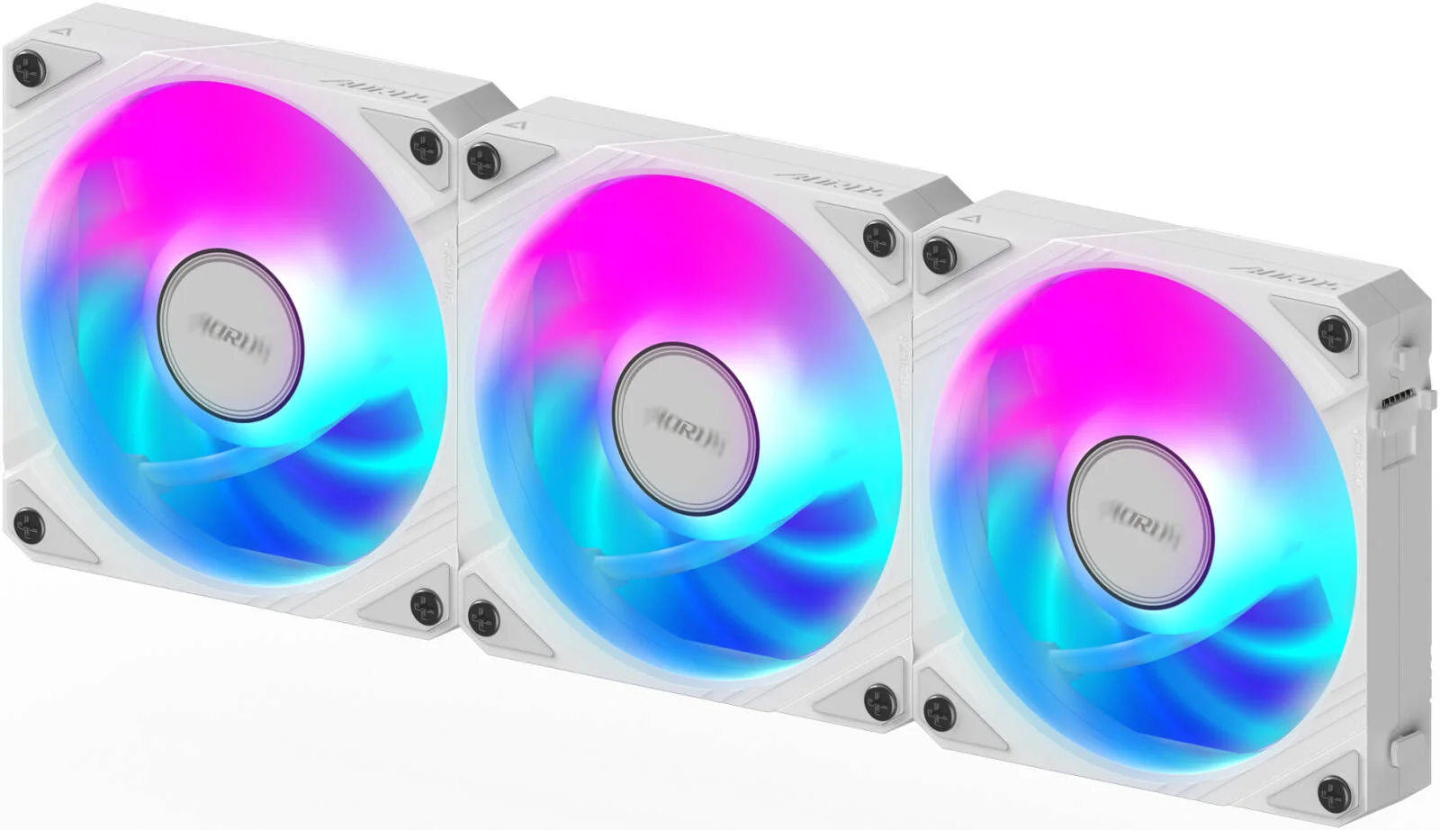 فن کیس GIGABYTE AORUS EZ CHAIN FAN 120 ICE، 120 میلیمتری، سرعت فن 2000 دور در دقیقه، جریان هوای فن 60 CFM، نوع بلبرینگ هیدرودینامیک، بسته 3 عددی، سفید | GP-ECFAN1203-ICE فن کیس GIGABYTE AORUS EZ CHAIN FAN 120 ICE، 120 میلیمتری، سرعت فن 2000 دور در دقیقه، جریان هوای فن 60 CFM، نوع بلبرینگ هیدرودینامیک، بسته 3 عددی، سفید | GP-ECFAN1203-ICE