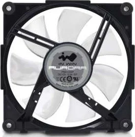 فن IN WIN Aurora (3 عدد فن Aurora، 2 عدد نوار LED 100 سانتی متری، 1 عدد کنترلر) مشکی/سفید | INWC-AURORA-BLK_WH