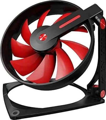 فن 120 میلی‌متری In Win Mars Red با طراحی 360 درجه، فن خنک‌کننده کیس کامپیوتر با کیفیت عالی و آلومینیومی بی‌صدا مدل Mars RED | INWC-MARS-RD