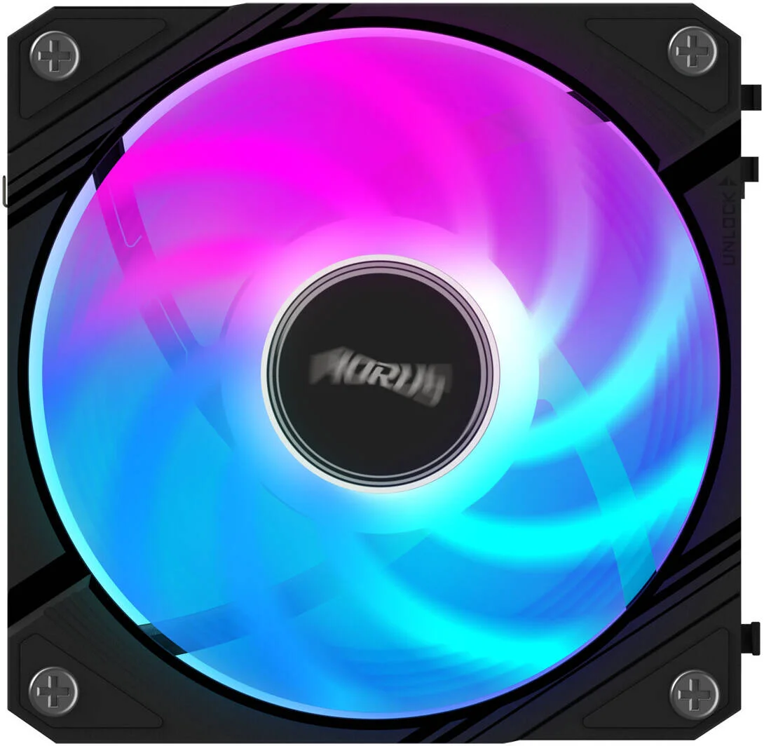 فن کیس GIGABYTE AORUS EZ CHAIN FAN 120، فن 120 میلیمتری، سرعت فن 2000 دور در دقیقه، جریان هوای فن 60 CFM، نوع بلبرینگ هیدرودینامیکی، بسته تکی، مشکی | GP-ECFAN1201 فن کیس GIGABYTE AORUS EZ CHAIN FAN 120، فن 120 میلیمتری، سرعت فن 2000 دور در دقیقه، جریان هوای فن 60 CFM، نوع بلبرینگ هیدرودینامیکی، بسته تکی، مشکی | GP-ECFAN1201