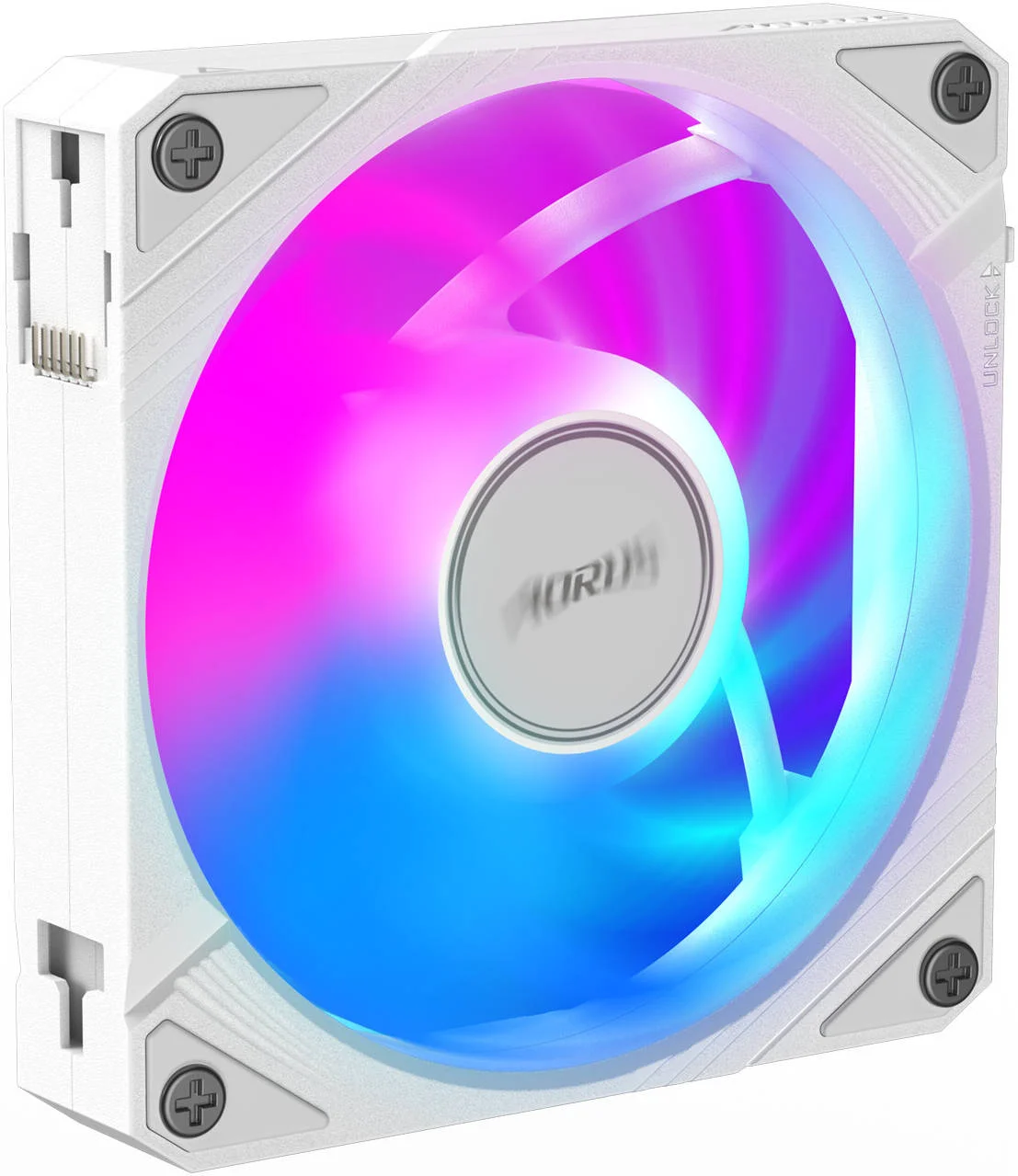 فن کیس GIGABYTE AORUS EZ CHAIN FAN 120 ICE، 120 میلیمتری، سرعت فن 2000 دور در دقیقه، جریان هوای فن 60 CFM، نوع بلبرینگ هیدرودینامیک، تک عددی، سفید | GP-ECFAN1201-ICE فن کیس GIGABYTE AORUS EZ CHAIN FAN 120 ICE، 120 میلیمتری، سرعت فن 2000 دور در دقیقه، جریان هوای فن 60 CFM، نوع بلبرینگ هیدرودینامیک، تک عددی، سفید | GP-ECFAN1201-ICE