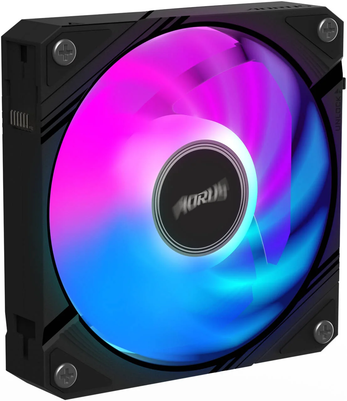 فن کیس GIGABYTE AORUS EZ CHAIN FAN 120، فن 120 میلیمتری، سرعت فن 2000 دور در دقیقه، جریان هوای فن 60 CFM، نوع بلبرینگ هیدرودینامیکی، بسته تکی، مشکی | GP-ECFAN1201 فن کیس GIGABYTE AORUS EZ CHAIN FAN 120، فن 120 میلیمتری، سرعت فن 2000 دور در دقیقه، جریان هوای فن 60 CFM، نوع بلبرینگ هیدرودینامیکی، بسته تکی، مشکی | GP-ECFAN1201
