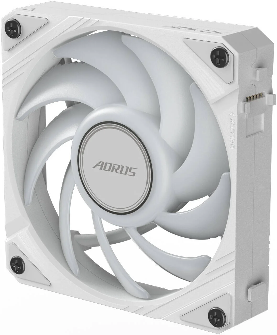 فن کیس GIGABYTE AORUS EZ CHAIN FAN 120 ICE، 120 میلیمتری، سرعت فن 2000 دور در دقیقه، جریان هوای فن 60 CFM، نوع بلبرینگ هیدرودینامیک، تک عددی، سفید | GP-ECFAN1201-ICE فن کیس GIGABYTE AORUS EZ CHAIN FAN 120 ICE، 120 میلیمتری، سرعت فن 2000 دور در دقیقه، جریان هوای فن 60 CFM، نوع بلبرینگ هیدرودینامیک، تک عددی، سفید | GP-ECFAN1201-ICE
