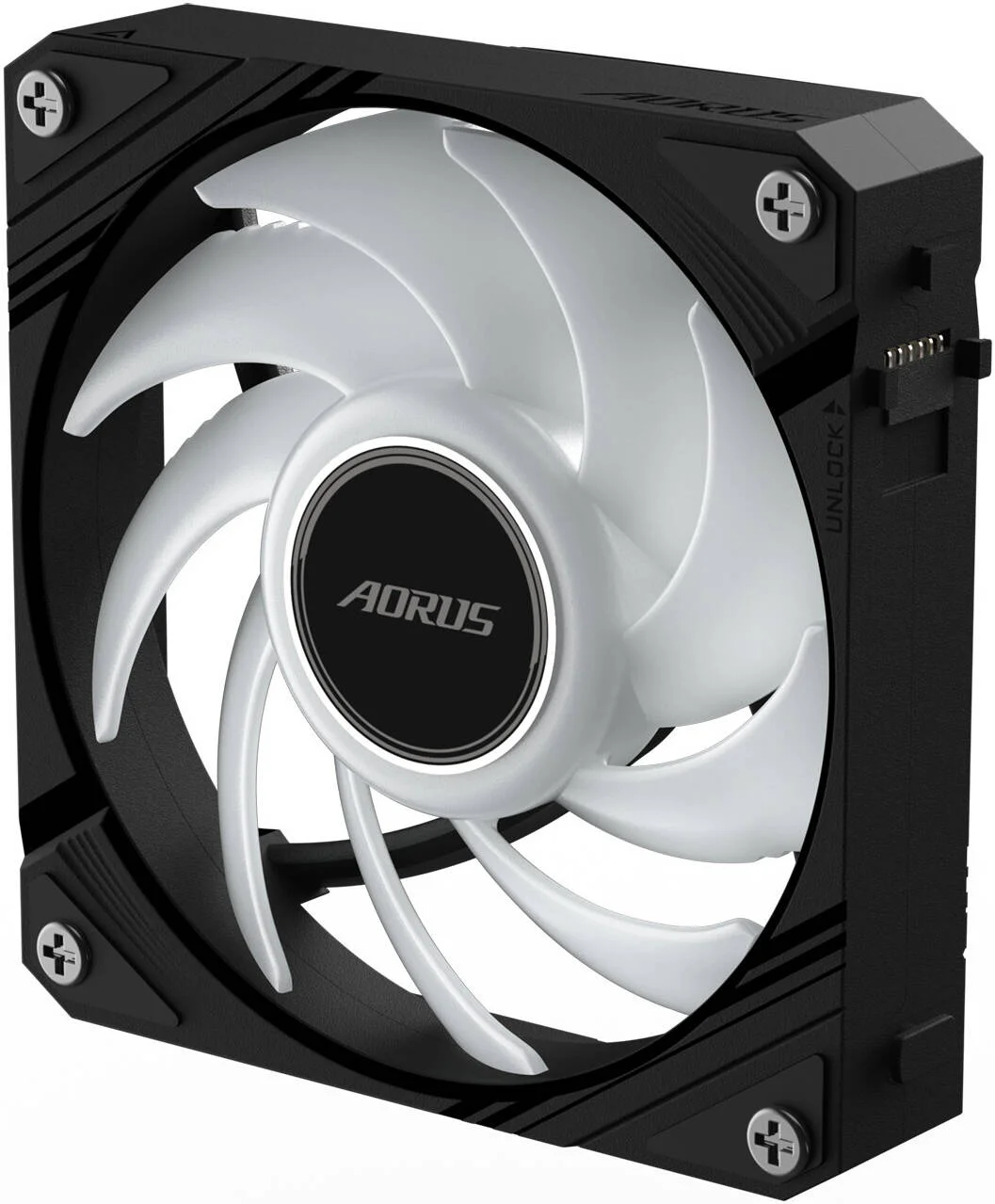 فن کیس GIGABYTE AORUS EZ CHAIN FAN 120، فن 120 میلیمتری، سرعت فن 2000 دور در دقیقه، جریان هوای فن 60 CFM، نوع بلبرینگ هیدرودینامیکی، بسته تکی، مشکی | GP-ECFAN1201 فن کیس GIGABYTE AORUS EZ CHAIN FAN 120، فن 120 میلیمتری، سرعت فن 2000 دور در دقیقه، جریان هوای فن 60 CFM، نوع بلبرینگ هیدرودینامیکی، بسته تکی، مشکی | GP-ECFAN1201