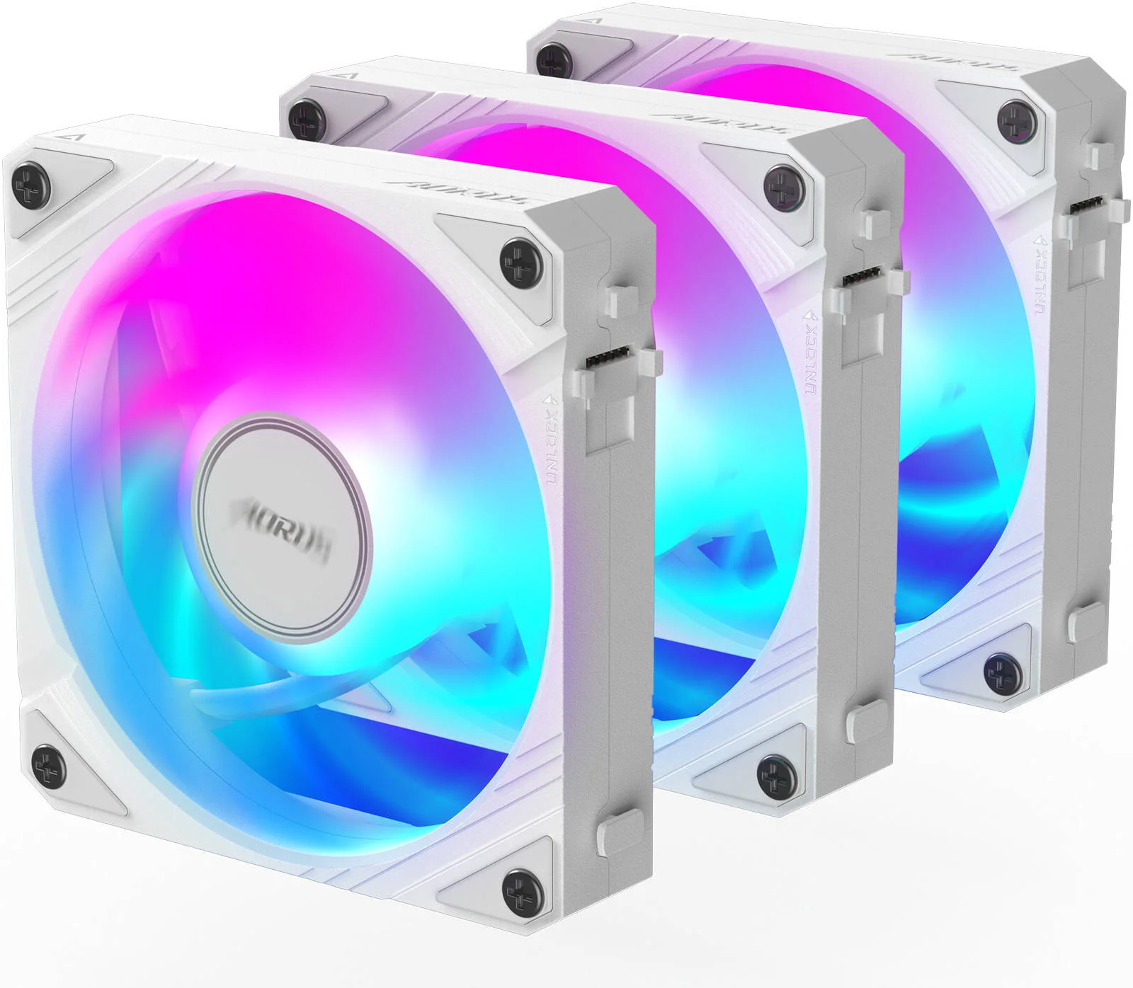 فن کیس GIGABYTE AORUS EZ CHAIN FAN 120 ICE، 120 میلیمتری، سرعت فن 2000 دور در دقیقه، جریان هوای فن 60 CFM، نوع بلبرینگ هیدرودینامیک، بسته 3 عددی، سفید | GP-ECFAN1203-ICE فن کیس GIGABYTE AORUS EZ CHAIN FAN 120 ICE، 120 میلیمتری، سرعت فن 2000 دور در دقیقه، جریان هوای فن 60 CFM، نوع بلبرینگ هیدرودینامیک، بسته 3 عددی، سفید | GP-ECFAN1203-ICE