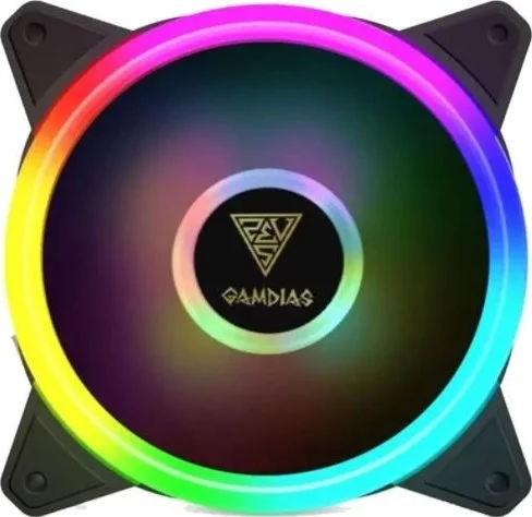 فن کیس 120 میلی‌متری Gamdias Aeolus M2-1201 ARGB با بلبرینگ هیدرولیک و عملکرد بی‌صدا | AEOLUS M2-1201