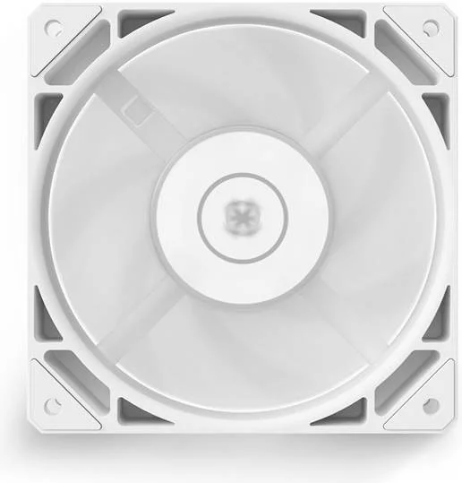 فن EK-Loop Fan FPT 120 D-RGB، بلبرینگ دینامیکی سیال، کابل تکی PWM و D-RGB، اکوسیستم EK-OmniLink، سرعت فن 550-2300 دور در دقیقه، حداکثر جریان هوای 77.00 CFM، سفید | 3831109898048